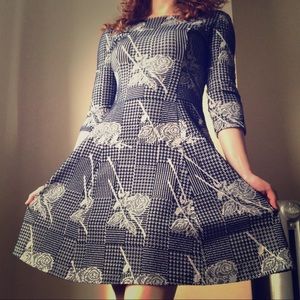 ModCloth Printed Dress